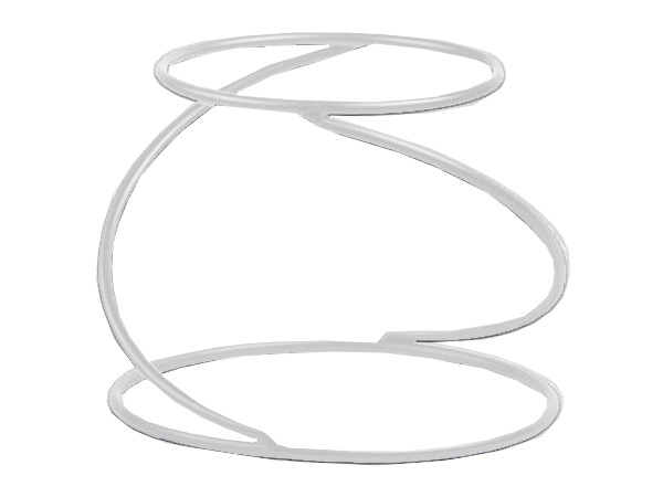 Підставка для тарілок білий мат