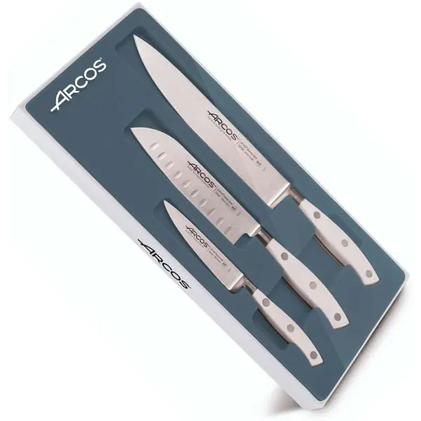 Набір ножів із 3-х предметів Riviera White Arcos