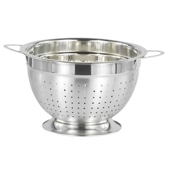 Друшляк із нержавіючої сталі 24х13,5 см