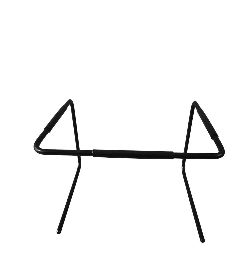 Підставка для тарілок чорний мат з накладками