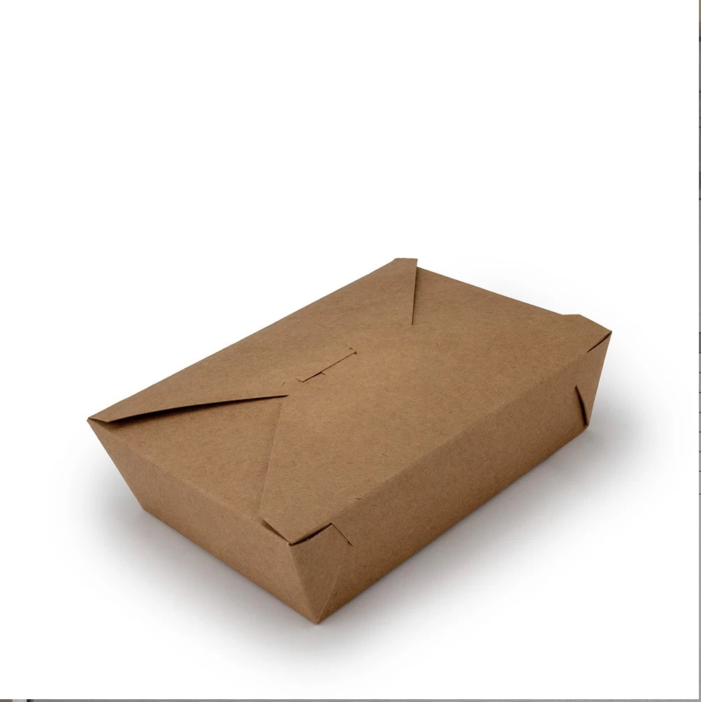 Ланч-бокс для їжі  крафт 1000мл 170*130*53мм  50шт/уп