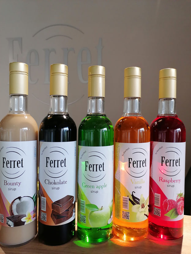 Сироп троянда "FERRET" 0,7л