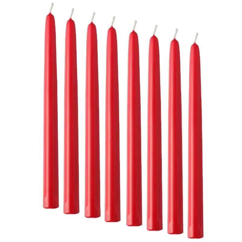 Свічка червона висока 25 см