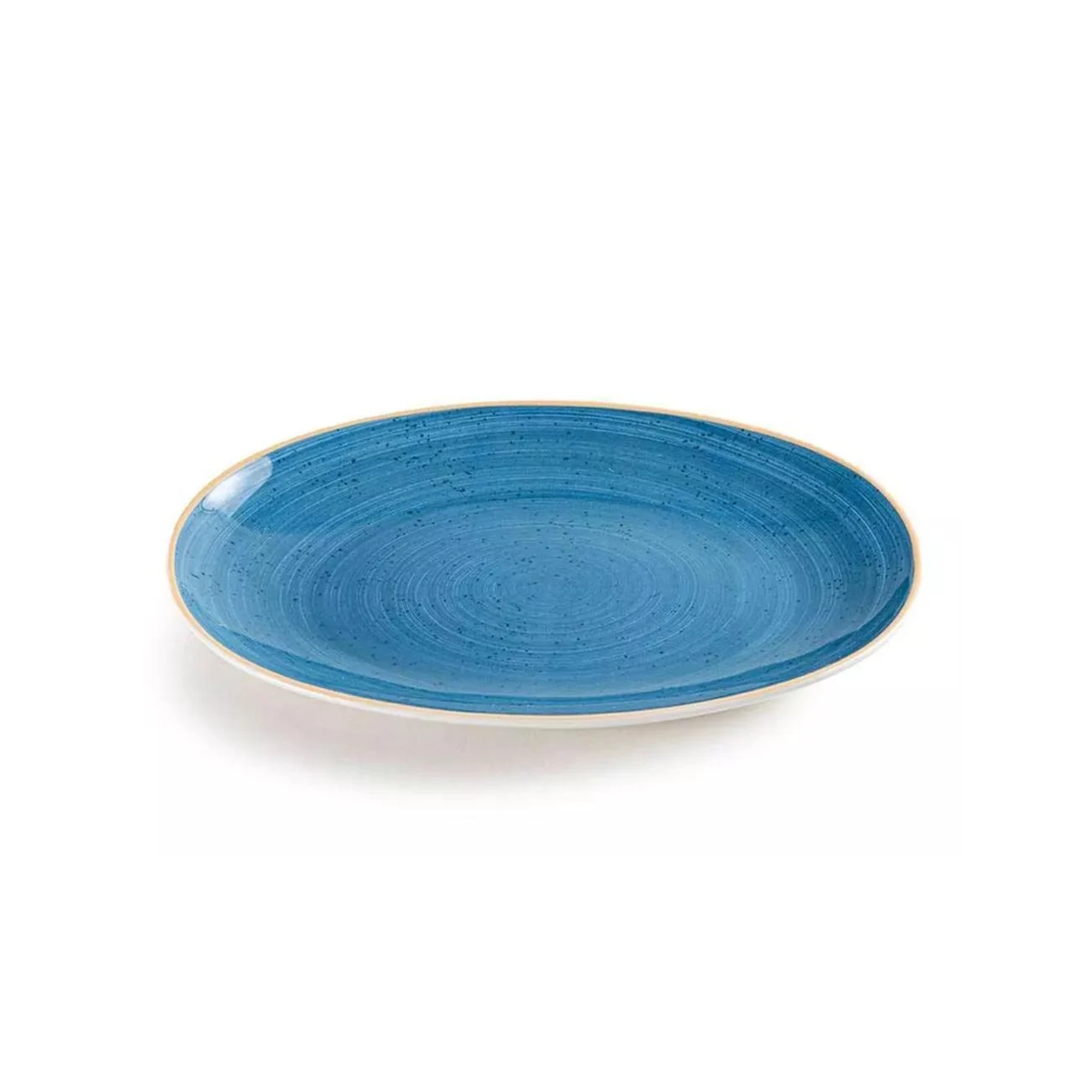 Тарілка овальна Ariane Twister 32 см blue