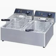 ФРИТЮРНИЦЯ HURAKAN HKN-FT66N ПОДВІЙНА 6+6 л