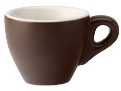Чашка Utopia 80 мл еспресо коричнева мат