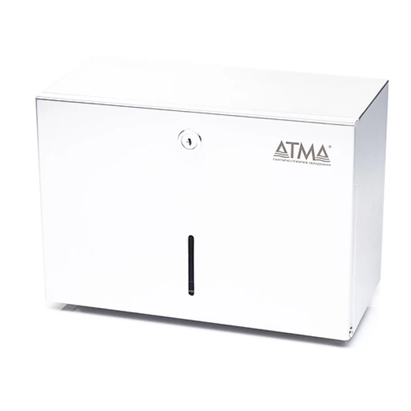 Тримач рушників папер. в пачці V-складка S-LINE,білий,метал