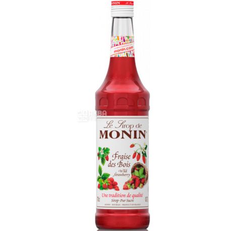 Сироп "MONIN" суниця 0,7л.