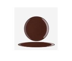Тарілка кругла 24 см серія "Le Choco brun"
