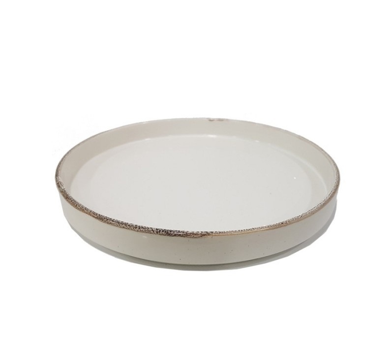 Тарілка кругла вертикальна з бортом 29 см Кантрі