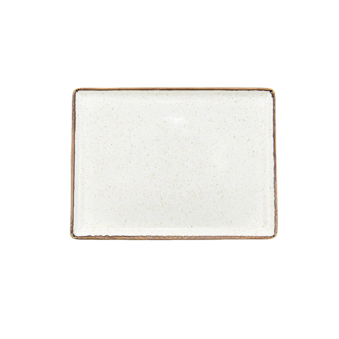 Тарілка прямокутна Porland Seasons Beige 27х21 см