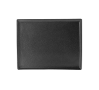 Тарілка прямокутна 270х210 мм "Seasons Black"