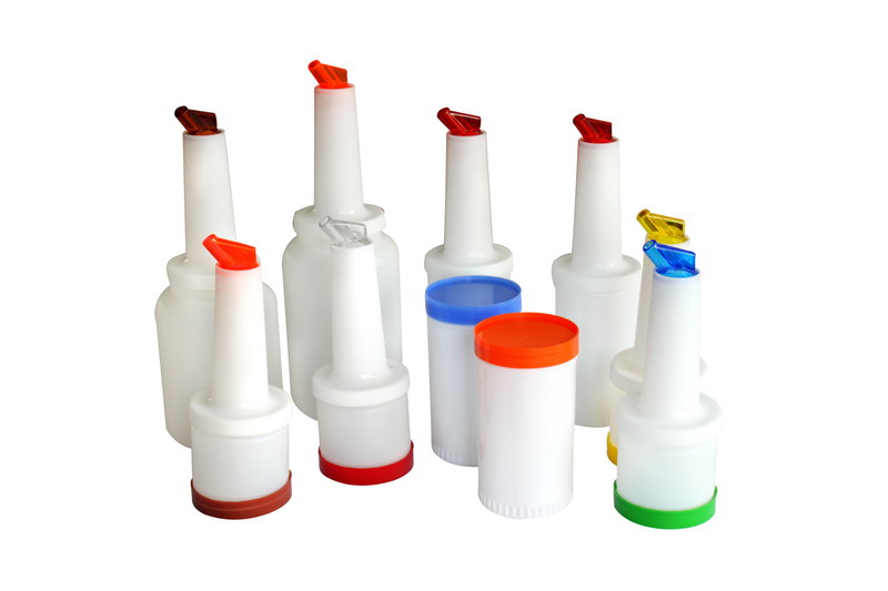 Пляшка для міксів жовта 1 л