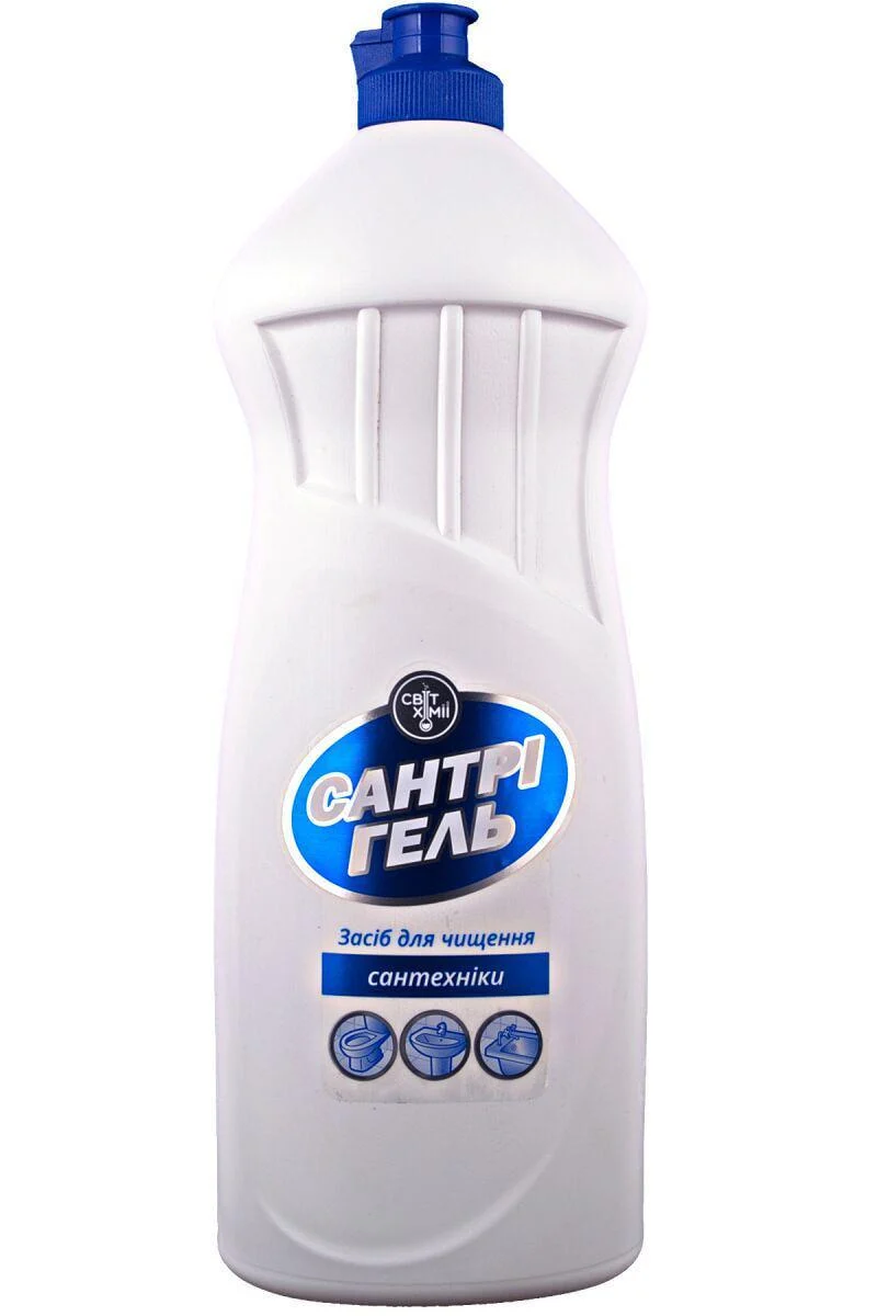 Гель д/чищення сантехніки "Сантрі гель" 1000мл