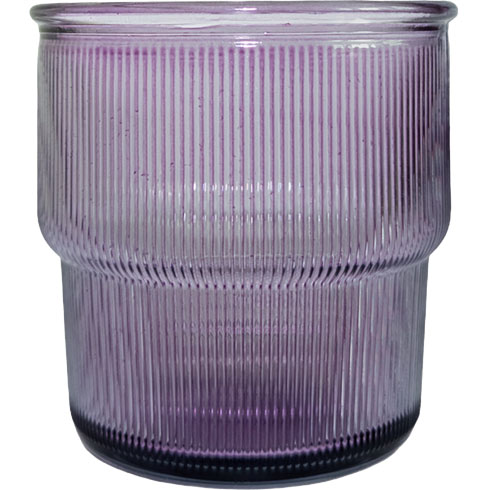 Склянка San Miguel, Ribbed Apilable 330 мл мальва