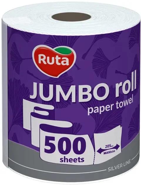 Паперові рушники "Ruta" JUMBO 1рул 2ш 102,5м (6)