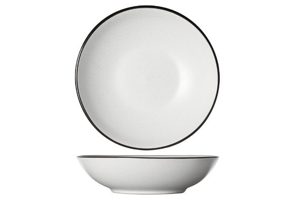 Тарілка супова SPECKLE WHITE SOUP PLATE D20XH5.3CM