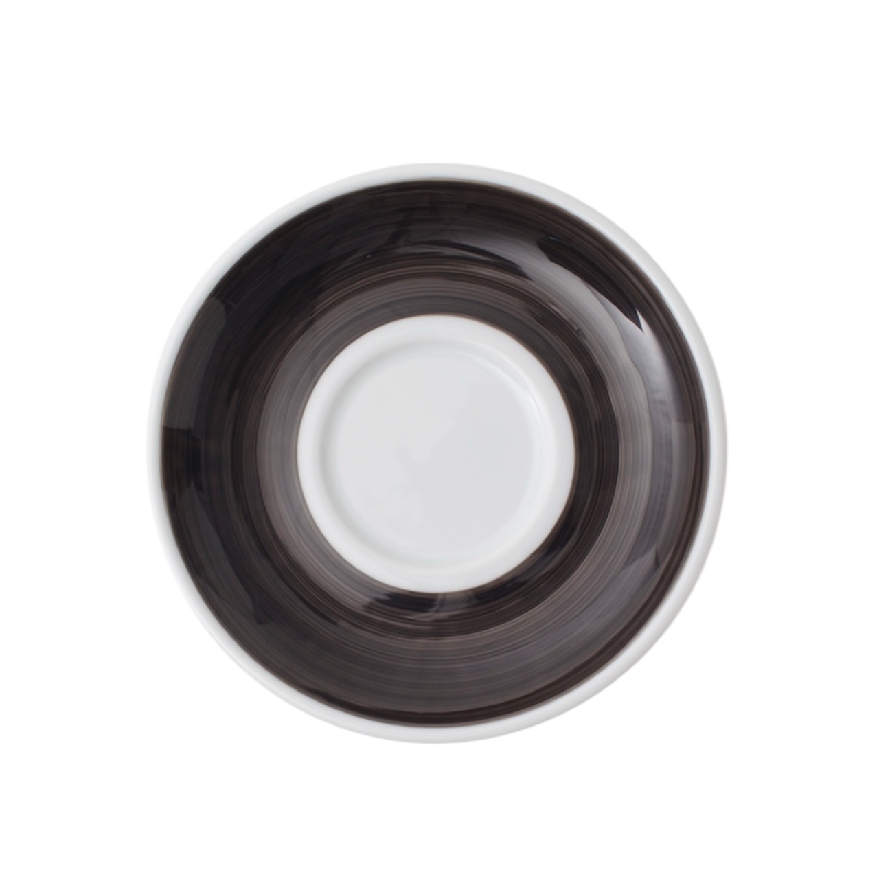 Блюдце Ancap Verona Millecolori Black 14,5 см