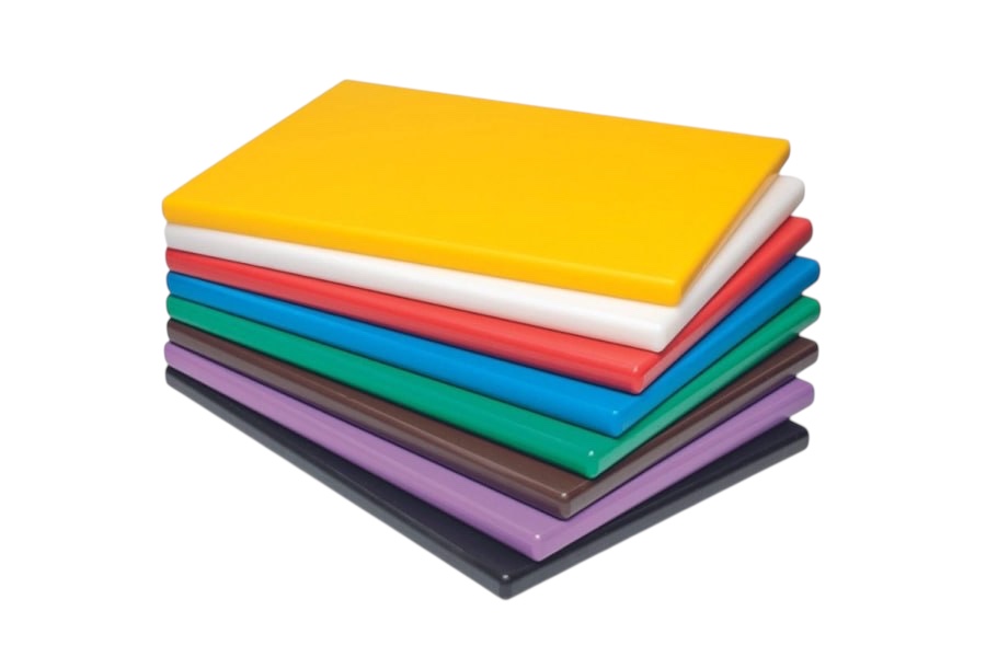 Дошка обробна HACCP червона HDPE-500 GN 1/2 260*320*10 мм