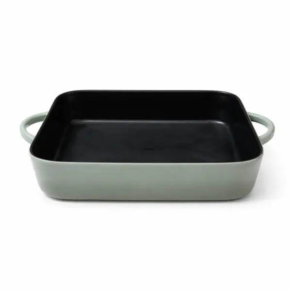 Форма для випікання порцелянова з ручками, оливковий