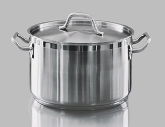 Кастрюля середня с кришкой d28*h15,5  10,3 л