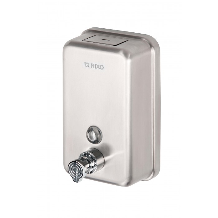 Дозатор мила-піни з нержавіючої сталі Rixo Solido S116