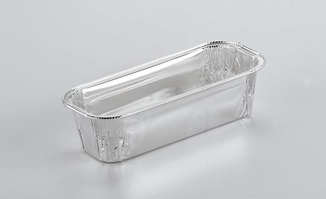 Контейнер з харч. алюм. фольги 575мл 207 x 87 mm (100шт/уп) без кришки