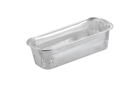 Контейнер з харч. алюм. фольги 575мл 207 x 87 mm (100шт/уп) без кришки