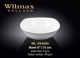 Wilmax.Салатник квадратний 15см