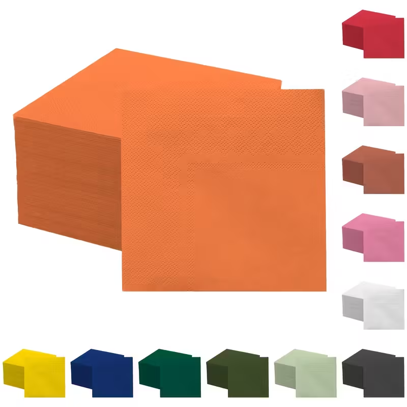 Серветки "Рута" 33*33 1шар. 1700шт 1/4  кольорові 2гат.