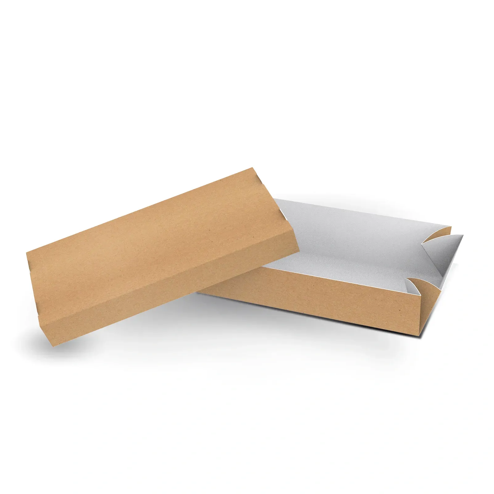 Контейнер паперовий для суші 250*200*50 крафт (100шт/уп)