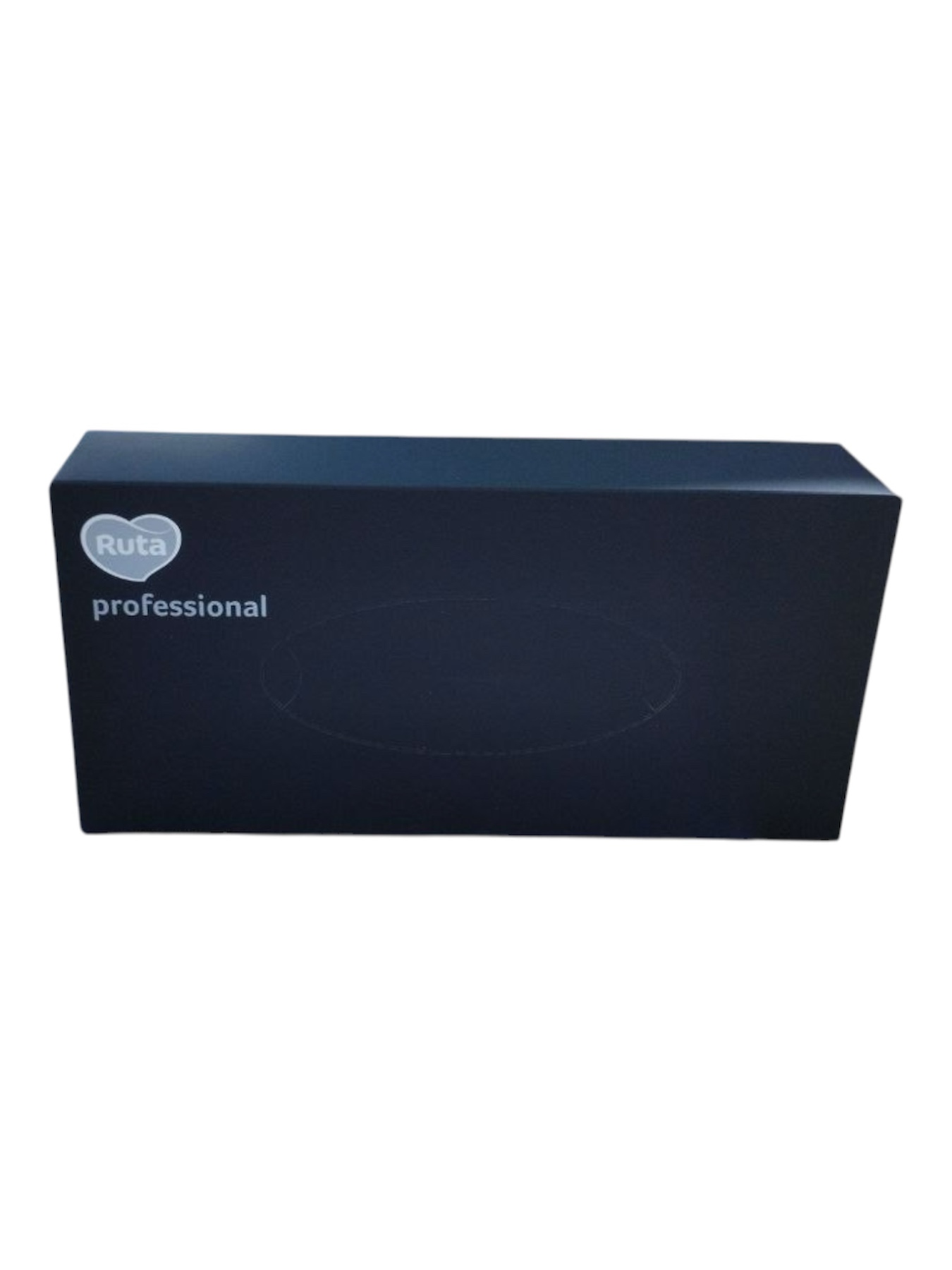 Серветки косметичні "Ruta" Professional BLACK 100л 2ш пенал (21)