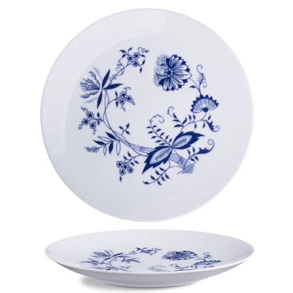 Тарілка кругла 27 см серія "Isabelle Classic Blue"