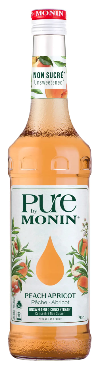 Сироп "MONIN" Персик-абрикос Pure 0,7л.НОВИНКА