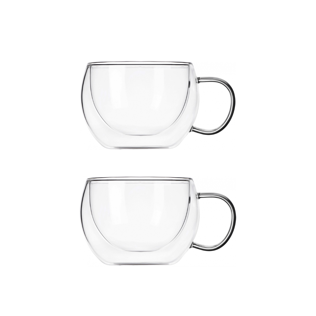 Чашка з подвійними стінками Ardesto 300 мл 2 шт