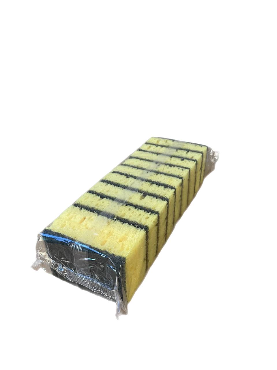 Губка для посуду "Хорека" пориста ,10 шт.  (50)