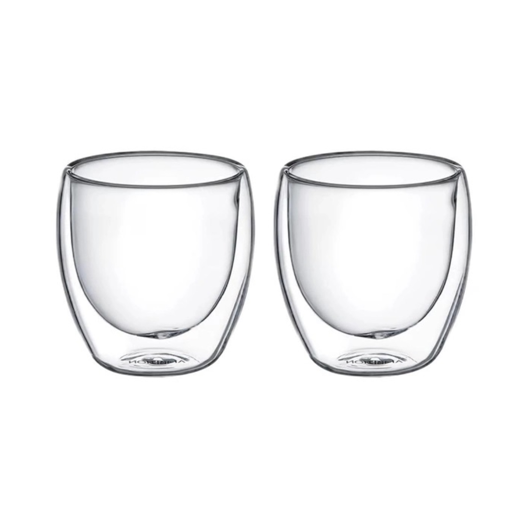 Склянка з подвійними стінками Kamille 100 мл 2 шт