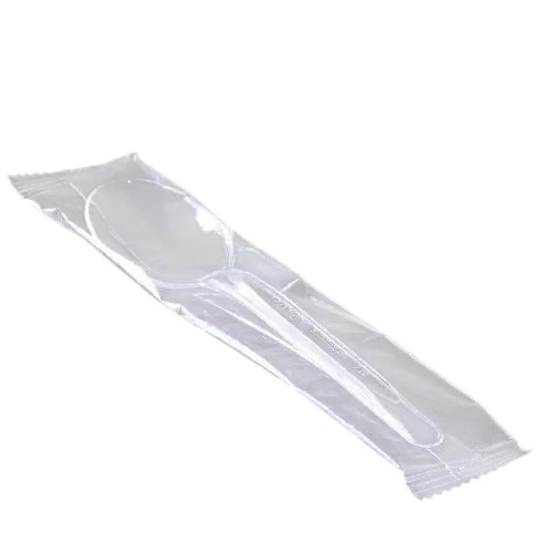 Ложка столова прозора в інд. уп 100шт (10)