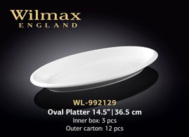 Wilmax.Блюдо глибоке овальне 36,5см