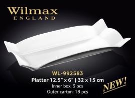 Wilmax.Блюдо глибоке фігурне 32х15см