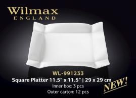 Wilmax.Блюдо квадратне 29x29см