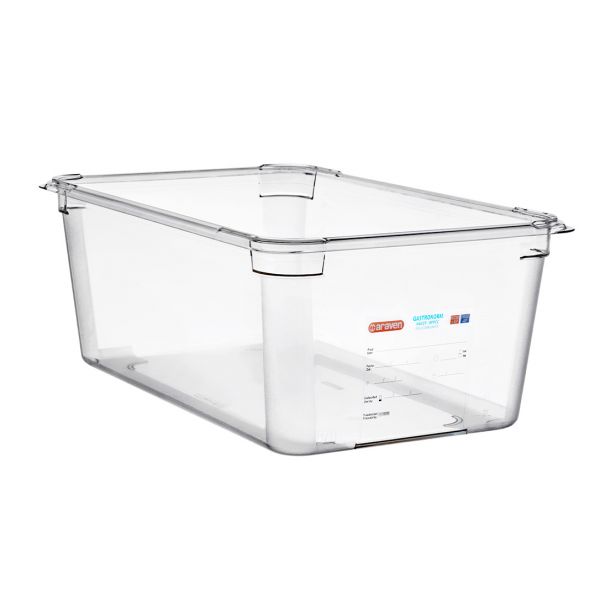 Гастроємність з полікарбонату GN 1/1 530х325х200 мм 25,3 л Araven