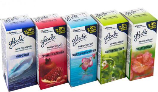Освіжувач повітря "Glade" мікроспрей запаска1шт.