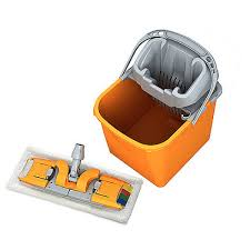 Комплект: Відро з віджимом, швабра, моп мікрофібра біла