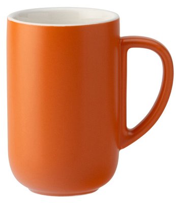 Чашка Utopia 320 мл для фільтр-кави помаранчева мат