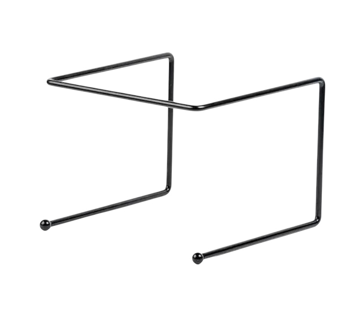 Підставка для тарілок чорний мат