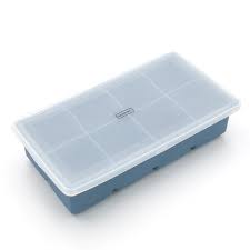 Форма "Lessner" Sky Blue для льоду з кришкою 21,5х11,8х5см