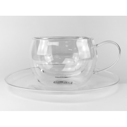 Lessner.Thermo.Чашка з подвійним дном з блюдцем 270мл 11304-270