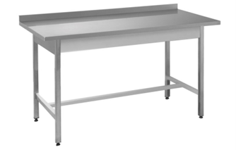 Стіл  виробничий з пристінним бортом 1200*600