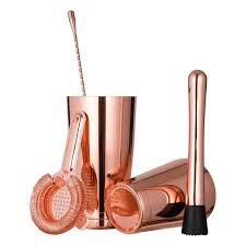 Набір бармена 23 предмети бронза